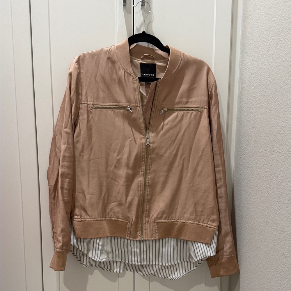 Trouvé Women's Blush Bomber Jacket